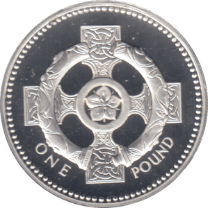 1996 £1 SILVER PROOF - £1 Silver Proof - Cambridgeshire Coins