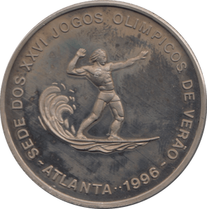1996 1000 DOBROS S. TOME E PRINCIPE - WORLD COINS - Cambridgeshire Coins
