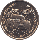 1996 2 POUNDS RACE CAR ( BU ) - WORLD COINS - Cambridgeshire Coins