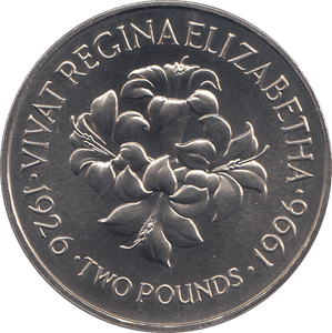 1996 2 POUNDS VIVAT REGINA ELIZABETH - WORLD COINS - Cambridgeshire Coins