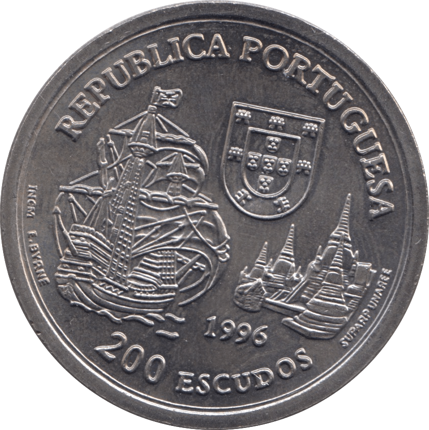 1996 200 ESC - WORLD COINS - Cambridgeshire Coins