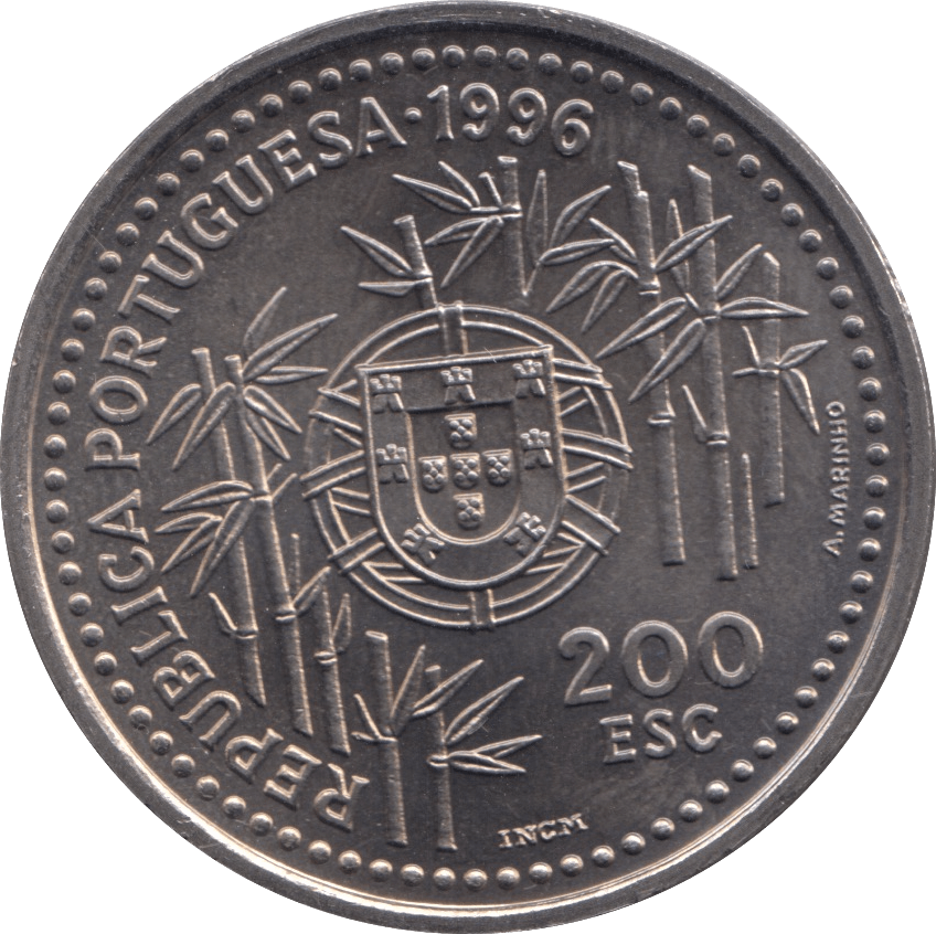 1996 200 ESC - WORLD COINS - Cambridgeshire Coins