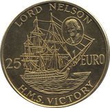 1996 25 EURO UK LORD NELSON BRITANNIARUM DEI GRATIA - WORLD COINS - Cambridgeshire Coins