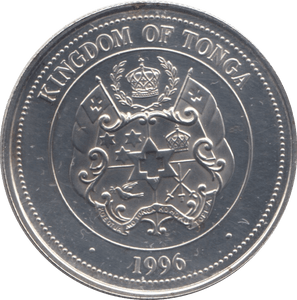 1996 50 SENETI KINGDOM OF TONGA - WORLD COINS - Cambridgeshire Coins