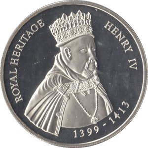 1996 .925 SILVER PROOF ROYAL HERITAGE TWO POUNDS FALKLAND ISLANDS - SILVER WORLD COINS - Cambridgeshire Coins