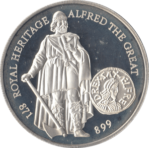 1996 .925 SILVER PROOF ROYAL HERITAGE TWO POUNDS FALKLAND ISLANDS - SILVER WORLD COINS - Cambridgeshire Coins