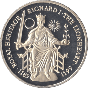 1996 .925 SILVER PROOF ROYAL HERITAGE TWO POUNDS FALKLAND ISLANDS - SILVER WORLD COINS - Cambridgeshire Coins