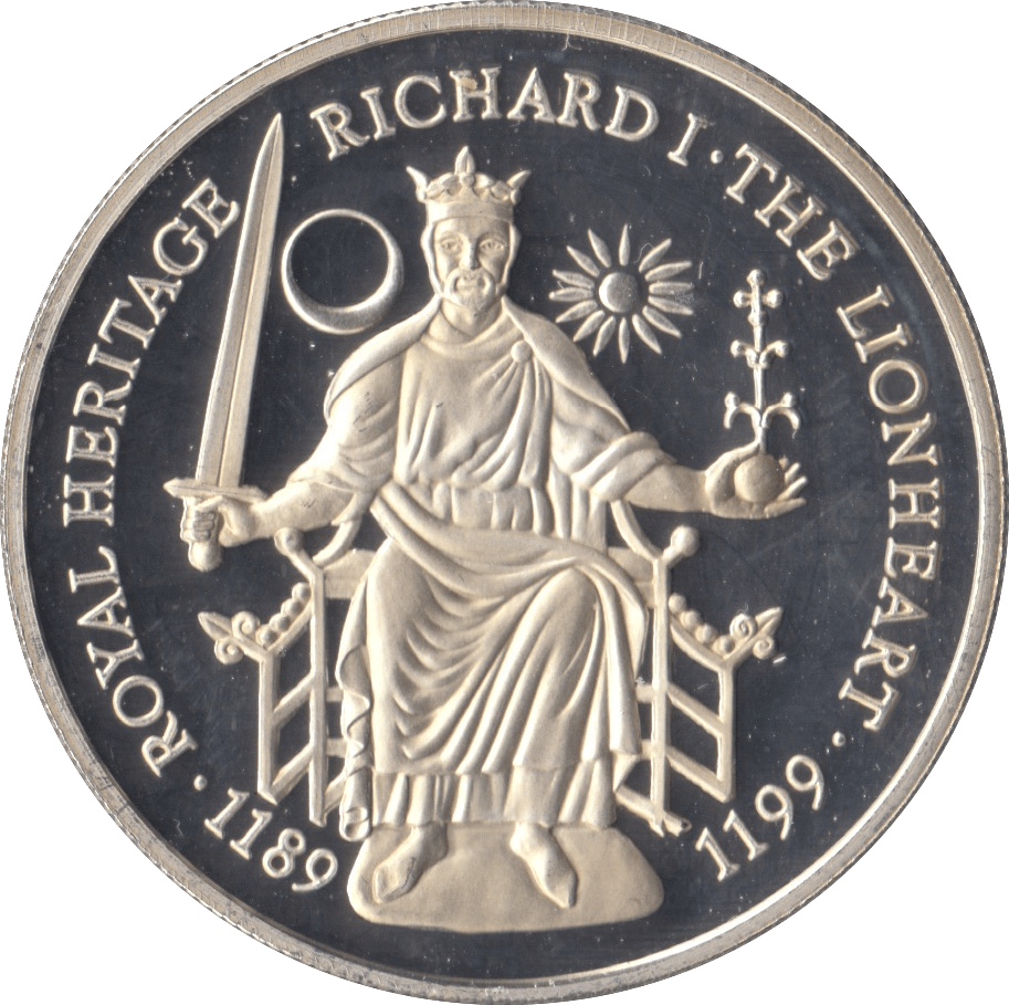 1996 .925 SILVER PROOF ROYAL HERITAGE TWO POUNDS FALKLAND ISLANDS - SILVER WORLD COINS - Cambridgeshire Coins