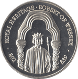 1996 .925 SILVER PROOF ROYAL HERITAGE TWO POUNDS FALKLAND ISLANDS - SILVER WORLD COINS - Cambridgeshire Coins
