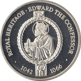 1996 .925 SILVER PROOF ROYAL HERITAGE TWO POUNDS FALKLAND ISLANDS - SILVER WORLD COINS - Cambridgeshire Coins