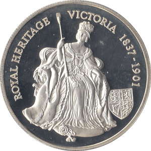 1996 .925 SILVER PROOF ROYAL HERITAGE TWO POUNDS FALKLAND ISLANDS - SILVER WORLD COINS - Cambridgeshire Coins