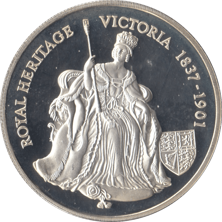 1996 .925 SILVER PROOF ROYAL HERITAGE TWO POUNDS FALKLAND ISLANDS - SILVER WORLD COINS - Cambridgeshire Coins