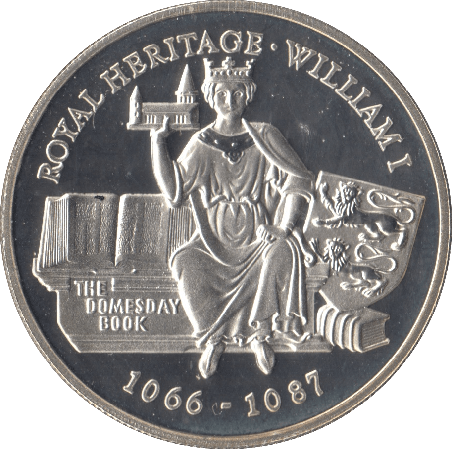 1996 .925 SILVER PROOF ROYAL HERITAGE TWO POUNDS FALKLAND ISLANDS - SILVER WORLD COINS - Cambridgeshire Coins