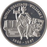 1996 .925 SILVER PROOF ROYAL HERITAGE TWO POUNDS FALKLAND ISLANDS - SILVER WORLD COINS - Cambridgeshire Coins