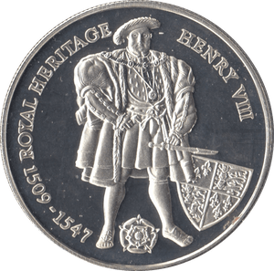 1996 .925 SILVER PROOF ROYAL HERITAGE TWO POUNDS FALKLAND ISLANDS - SILVER WORLD COINS - Cambridgeshire Coins