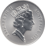 1996 AUSTRALIA DOLLAR 1OZ FINE SILVER - WOLRD SILVER COINS - Cambridgeshire Coins