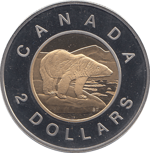 1996 CANADA 2 DOLLARS - WORLD COINS - Cambridgeshire Coins