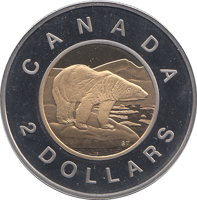 1996 CANADA 2 DOLLARS - WORLD COINS - Cambridgeshire Coins