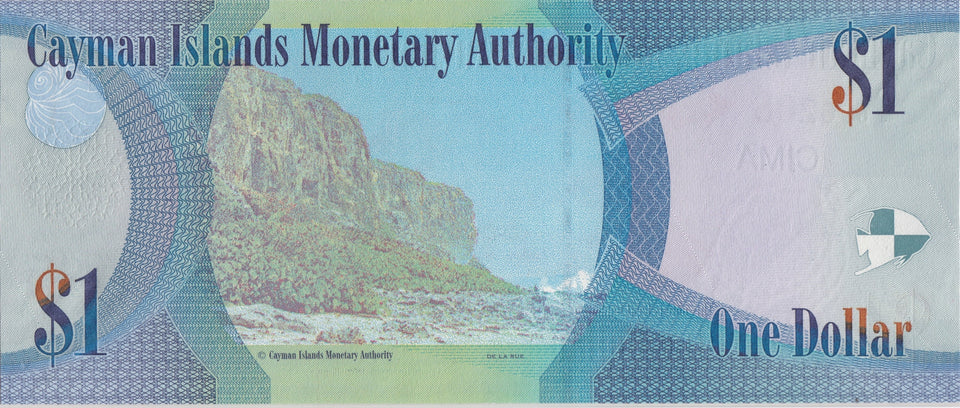 1996 CAYMAN ISLANDS ONE DOLLAR BANKNOTE REF 957 - World Banknotes - Cambridgeshire Coins