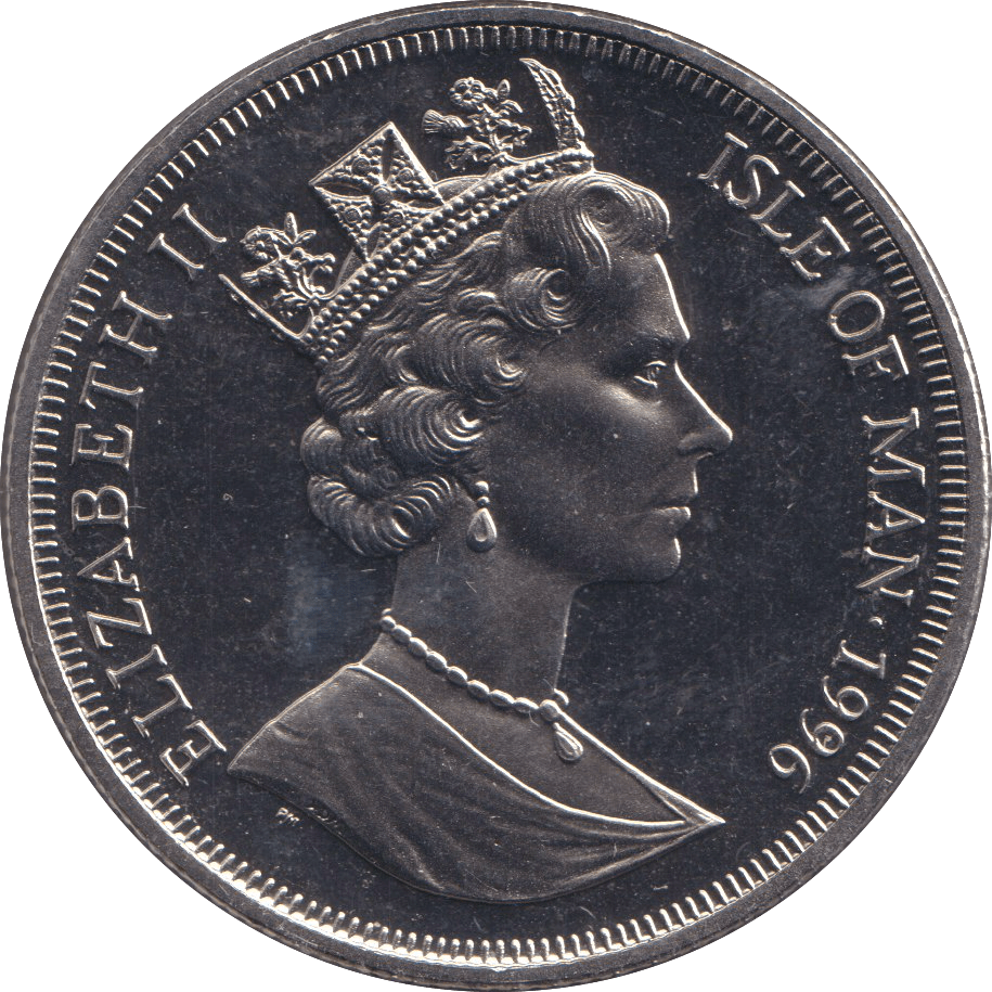 1996 CROWN 70TH BIRTHDAY OF HM QUEEN - WORLD COINS - Cambridgeshire Coins