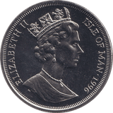 1996 CROWN KING ARTHUR - WORLD COINS - Cambridgeshire Coins