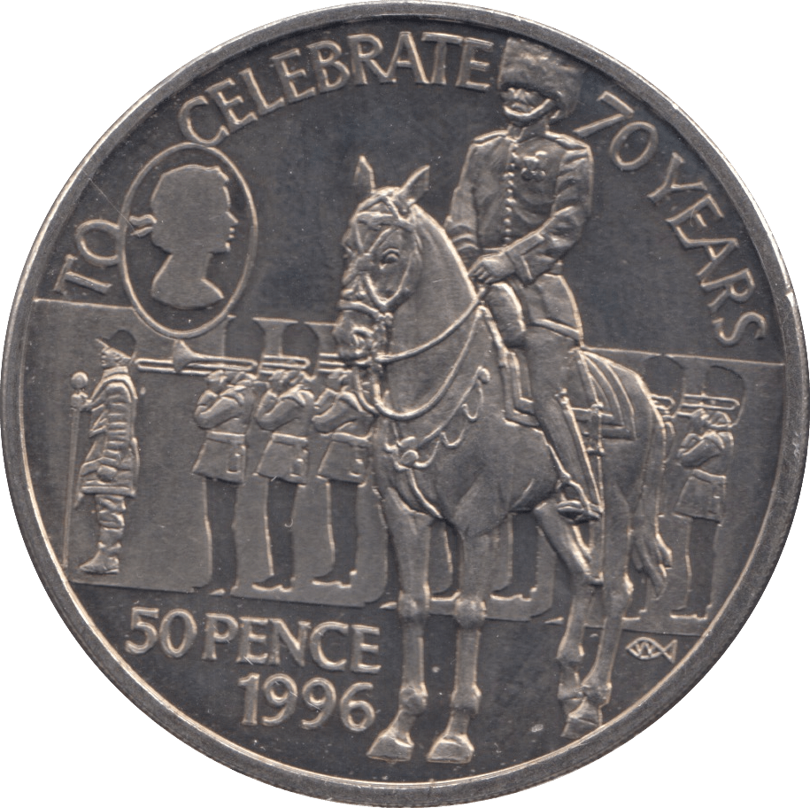 1996 FIFTY PENCE - WORLD COINS - Cambridgeshire Coins