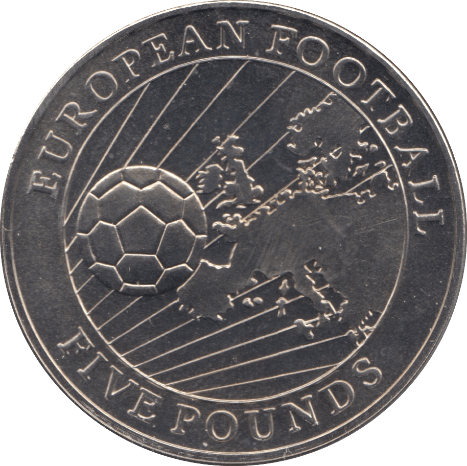 1996 FIVE POUNDS COIN GUERNSEY F619 - WORLD COINS - Cambridgeshire Coins