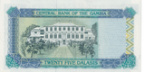 1996 GAMBIA 25 DALASI BANKNOTE REF-1746 - WORLD BANKNOTES - Cambridgeshire Coins