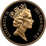 1996 GOLD FIVE POUND SOVEREIGN PF 69 ULTRA CAMEO - NGC GOLD COINS - Cambridgeshire Coins