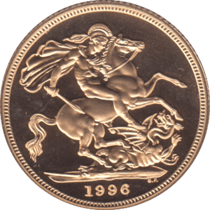 1996 GOLD SOVEREIGN ( PROOF ) - SOVEREIGN - Cambridgeshire Coins