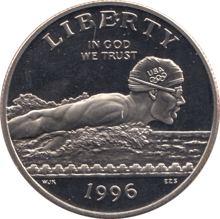 1996 HALF DOLLAR USA F167 - WORLD COINS - Cambridgeshire Coins