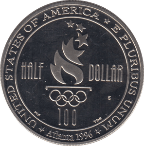 1996 HALF DOLLAR USA F167 - WORLD COINS - Cambridgeshire Coins