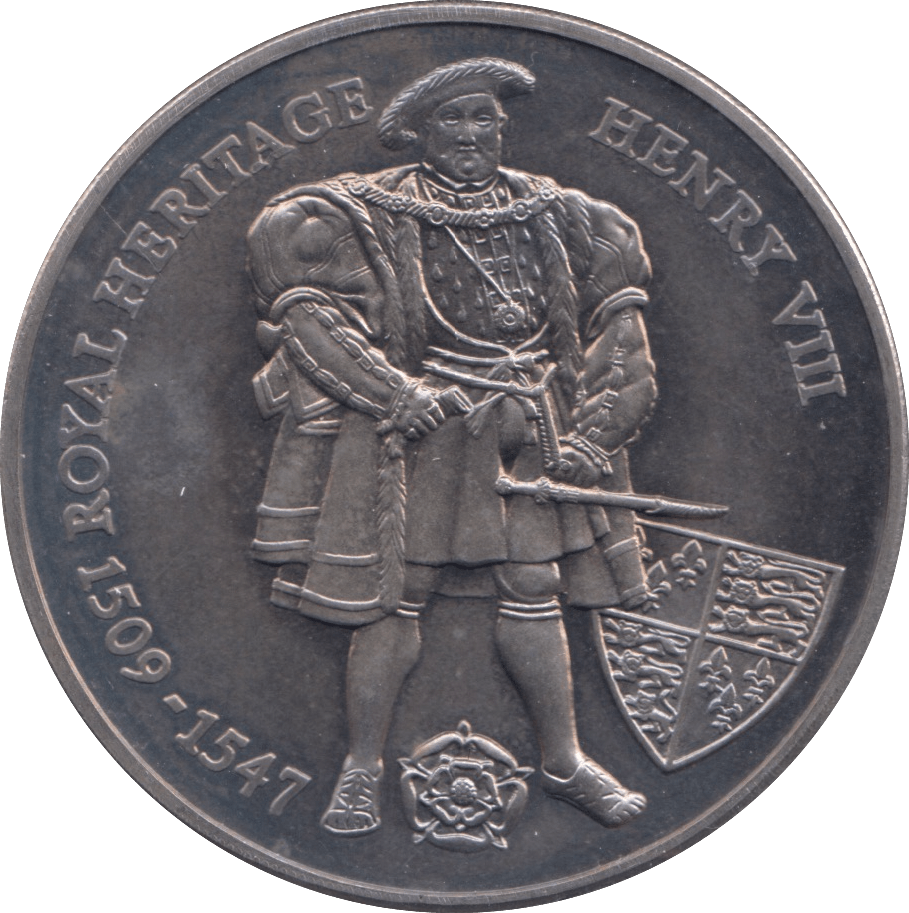 1996 HENRY VIII TWO POUNDS FALKLAND ISLANDS - WORLD COINS - Cambridgeshire Coins