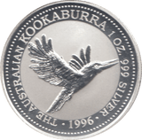 1996 KOOKABURRA 1 OZ .999 FINE SILVER AUSTRALIA DOLLAR - SILVER WORLD COINS - Cambridgeshire Coins