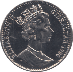 1996 ONE CROWN CENTENARY OF THE CINEMA ( BU ) - WORLD COINS - Cambridgeshire Coins