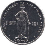 1996 ONE CROWN GIBRALTAR - WORLD COINS - Cambridgeshire Coins