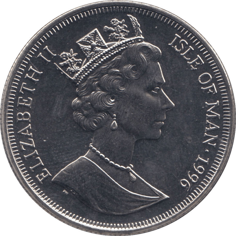 1996 ONE CROWN ISLE OF MAN F427 - WORLD COINS - Cambridgeshire Coins