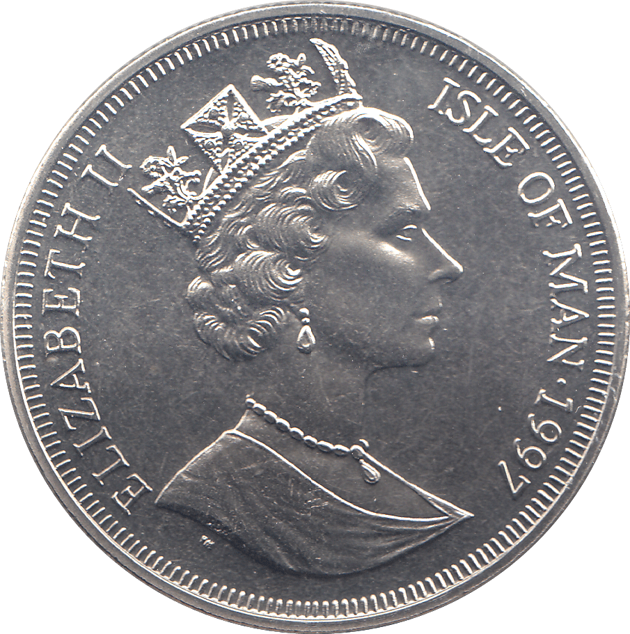 1996 ONE CROWN NORMAN CONQUEST 1066 - WORLD COINS - Cambridgeshire Coins