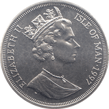 1996 ONE CROWN NORMAN CONQUEST 1066 - WORLD COINS - Cambridgeshire Coins