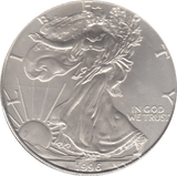 1996 ONE DOLLAR SILVER PROOF USA - SILVER WORLD COINS - Cambridgeshire Coins