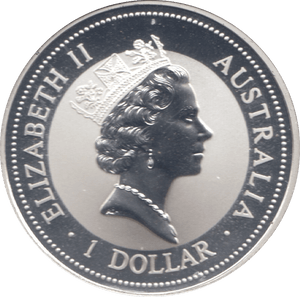 1996 ONE DOLLAR SILVER PROOF USA - SILVER WORLD COINS - Cambridgeshire Coins