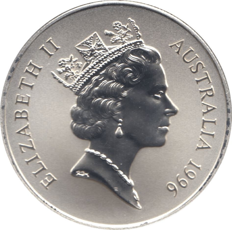 1996 ONE OUNCE FINE SILVER ONE DOLLAR AUSTRALIA - SILVER WORLD COINS - Cambridgeshire Coins