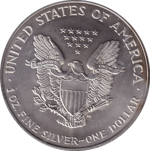1996 SILVER DOLLAR USA REF-1 - SILVER WORLD COINS - Cambridgeshire Coins