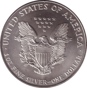 1996 SILVER DOLLAR USA REF-2 - SILVER WORLD COINS - Cambridgeshire Coins