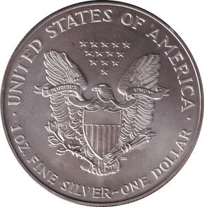 1996 SILVER DOLLAR USA REF-3 - SILVER WORLD COINS - Cambridgeshire Coins
