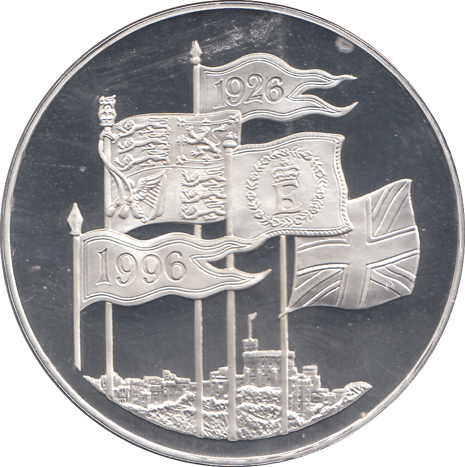 1996 SILVER FIVE POUNDS ( PROOF ) - SILVER WORLD COINS - Cambridgeshire Coins