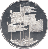 1996 SILVER FIVE POUNDS ( PROOF ) - SILVER WORLD COINS - Cambridgeshire Coins