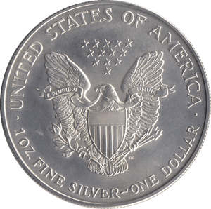 1996 SILVER LIBERTY DOLLAR USA - SILVER WORLD COINS - Cambridgeshire Coins