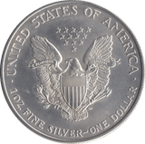 1996 SILVER LIBERTY DOLLAR USA - SILVER WORLD COINS - Cambridgeshire Coins