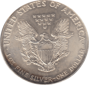 1996 SILVER LIBERTY DOLLAR USA - SILVER WORLD COINS - Cambridgeshire Coins